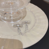 Silver Needle Long Fringed Zircon Earrings – Thoughtful Gifts — 20