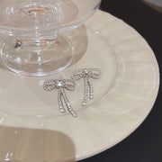 Silver Needle Long Fringed Zircon Earrings – Thoughtful Gifts — 20