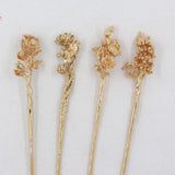 Antique Material Flower Season Hairpin – Stylish Gifts — 9