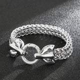 Popular Retro Double Braided Men's Stainless – Jewelry Gift Ideas — 5
