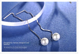 S925 Sterling Silver Stud Earrings Shell Pearls – Jewelry Gift Ideas — 4