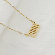 18K Stainless Steel 1990- Year Necklace – Jewelry Gift Ideas — 18