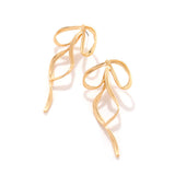 Personalized Simple Metal Bow Earrings – Practical Gifts — 4