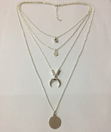 Fashionable Personality New Multi-layer Moon Disc – Jewelry Gift Ideas — 2