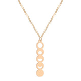 Women's Moon Phase Shape Space Themed Pendant – Jewelry Gift Ideas — 5