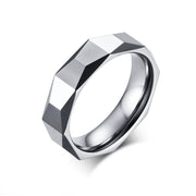 Men's All-match Rhombus 5.5MM Tungsten Steel Ring – Gifts for Him — 7