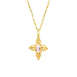 S925 Silver Gilded Pendant Retro European Style – Jewelry Gift Ideas — 3