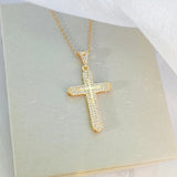Zircon Cross Necklace For Women Light Luxury – Jewelry Gift Ideas — 4