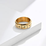Decompressed Rotating Titanium Steel Arabic Numeral – Thoughtful Gifts — 4