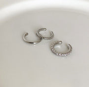 Simple And Versatile Zirconium Diamond Metal Ear Clip – Useful Gifts — 6