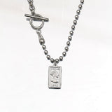 Fashion Titanium Steel Double Layered Necklace – Jewelry Gift Ideas — 2