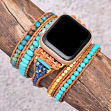 Fashion Natural Stone Woven Strap Bracelet – Stylish Gifts — 5