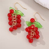 Vintage Design Grape Earrings For Women – Gifts for Her — 6