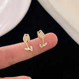 Tulip Minority Design Female Earrings – Gifts for Her — 4