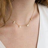 Personalized Alphabet Name Necklace DIY – Jewelry Gift Ideas — 6