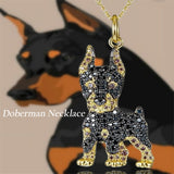 Handsome Doberman Pinscher Pendant Necklace – Jewelry Gift Ideas — 4