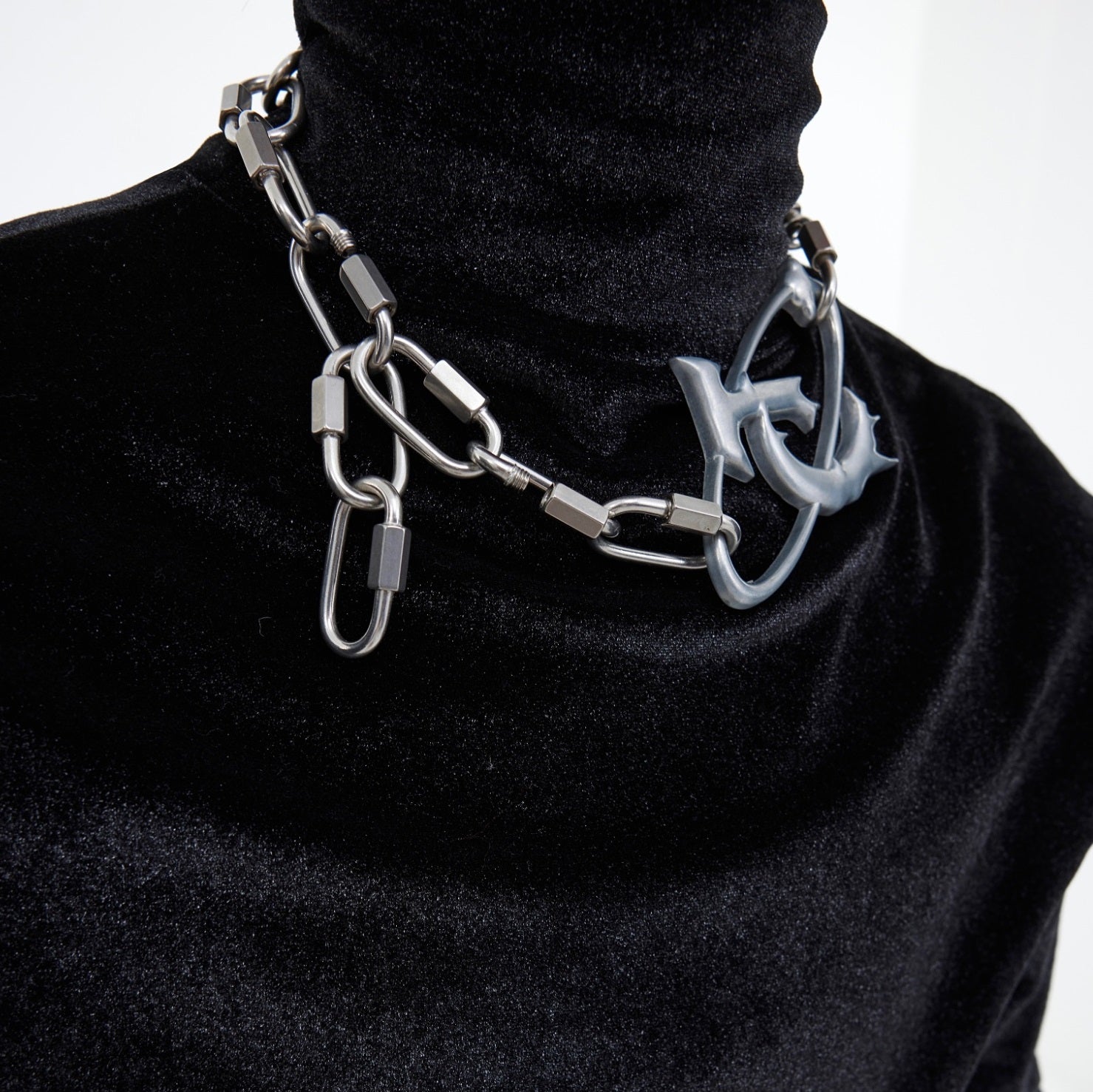 Original Niche Heavy Industry Metal Lock Necklace – Jewelry Gift Ideas — 1