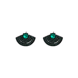 Vintage Electroplated Zircon Earrings Light Luxury – Surprise Gifts — 2
