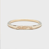 S925 Silver Hollow Print Ring Simple – Meaningful Gifts — 6