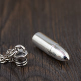 Silver Antique Craft Silver Necklace Pendant – Jewelry Gift Ideas — 4