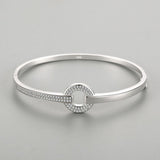 S925 Silver Bracelet Women's High-grade Round – Jewelry Gift Ideas — 7