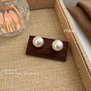 Pearl Retro French Simple Elegant Earrings – Small Gift Ideas — 13