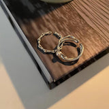 Irregular Double Thin Simple Bracelet Ring – Jewelry Gift Ideas — 4