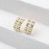 Earrings Frosted Shell Beads Solid Color – Holiday Gift Ideas — 5