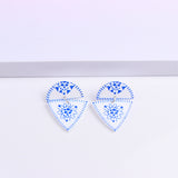 Blue And White Porcelain Series Eardrops Are Simple – Stylish Gifts — 5
