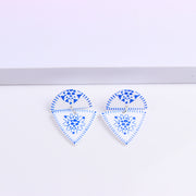 Blue And White Porcelain Series Eardrops Are Simple – Stylish Gifts — 5