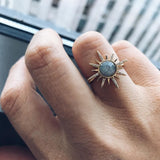 Retro Simple Sun Flower Ring Personality – Everyday Gifts — 2