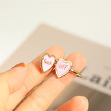 Popular Oil-dripping Copper Gold-plated Flower Ring – Birthday Gifts — 4