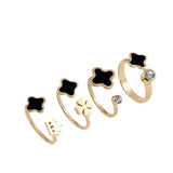 Fashion Jewelry Titanium Steel Ring Female Opening – Stylish Gifts — 8