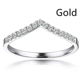 Women's Simple Fashion Set Row Diamond Ring – Stylish Gifts — 2