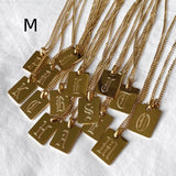 Stainless Steel Rectangular Ancient English 26 – Jewelry Gift Ideas — 11
