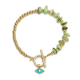 Devil's Eye String Shell Stone Bracelet – Jewelry Gift Ideas — 11