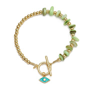 Devil's Eye String Shell Stone Bracelet – Jewelry Gift Ideas — 11