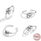 Original 925 Silver Eye Of Horus Ring – Surprise Gifts — 5