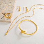 Water Drop Suit Simple Daily Fashion Necklace – Jewelry Gift Ideas — 11
