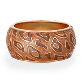 Colorblock Drum Vintage Oil Drip Traced Gold – Jewelry Gift Ideas — 2