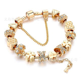 DIY Gold Bracelet Alloy Diamond Color Retaining – Jewelry Gift Ideas — 2
