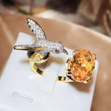Women's Fashion Saint Mary's Hummingbird Ring – Stylish Gifts — 6