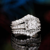Square Stitching Crown Ring For Women – Gifts for Her — 1