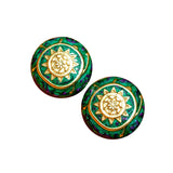 Gilding Ornament Four-leaf Clover Drop Oil Enamel – Small Gift Ideas — 2