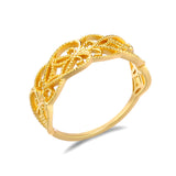 925 Sterling Silver Gilded Hollow Lace Ring – Surprise Gifts — 4