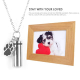 Titanium Steel Cylindrical Urn Pendant Memorial – Jewelry Gift Ideas — 11