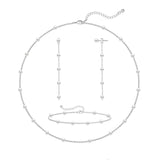 Design-forward Minimalist Multi-layer Necklace – Jewelry Gift Ideas — 4