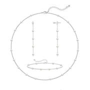 Design-forward Minimalist Multi-layer Necklace – Jewelry Gift Ideas — 4