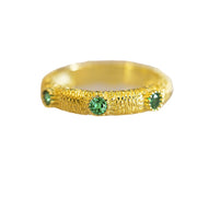 Inlaid Emerald Gold Gemstone Women's Light Luxury – Jewelry Gift Ideas — 2