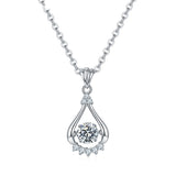 Silver Plated White Gold Moissanite Diamond – Jewelry Gift Ideas — 1